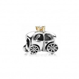 Pumpkin Carriage Silver Charms DOCY9889